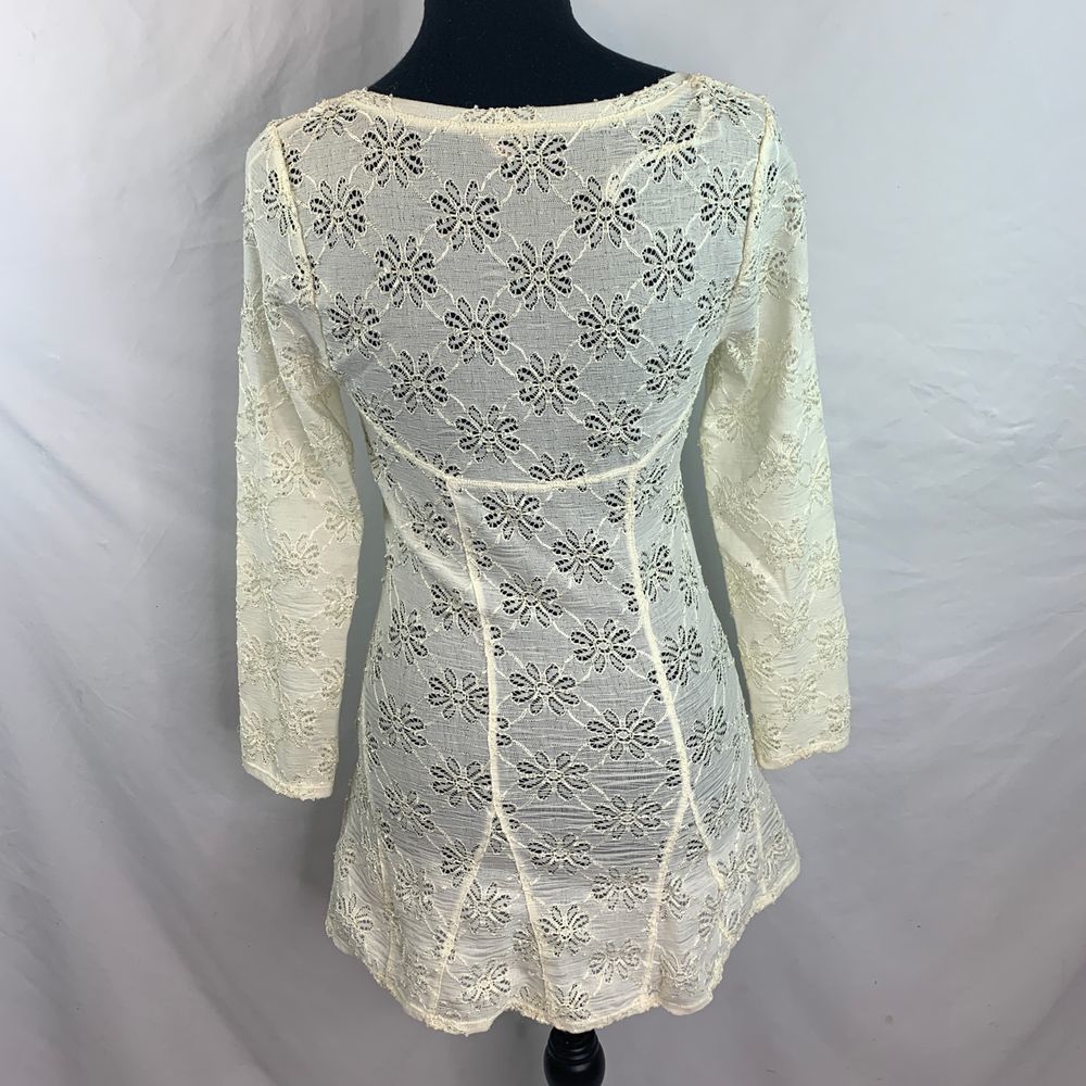 Free People Lace Blouse Size M - Picture 2 of 8